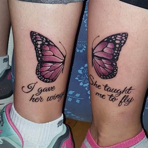 mother daughter tattoos|More.